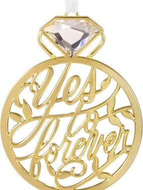 2024 Hallmark Keepsake "Our Engagement - Yes to Forever" Ornament NEW